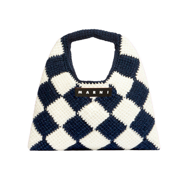 【年に一度の超お買い得セール！】人気アイテム再入荷！MARNI マルニ ニットバック スモール ニットバッグ marni バッグ 秋冬新作 MARNI MARKET レディース ニット バッグ ハンドバッグ 全5色 ギフト お出かけ