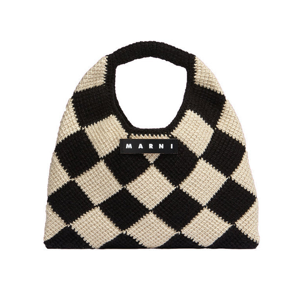 【年に一度の超お買い得セール！】人気アイテム再入荷！MARNI マルニ ニットバック スモール ニットバッグ marni バッグ 秋冬新作 MARNI MARKET レディース ニット バッグ ハンドバッグ 全5色 ギフト お出かけ